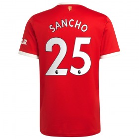 Camisetas Manchester United Jadon Sancho 25 Primera Equipacion 2021/2022